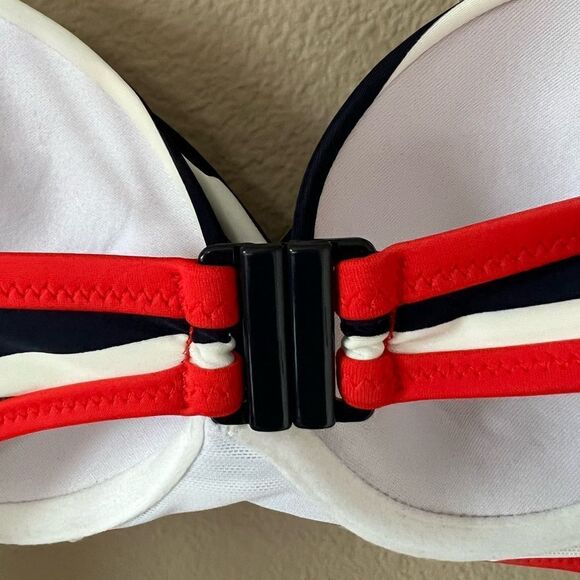 NWT Boden Striped Bikini Top - Picture 5 of 6